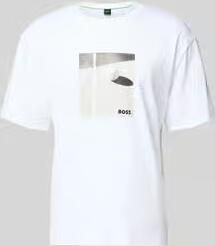 BOSS Green Relaxed fit T-shirt van puur katoen model 'JOIN'