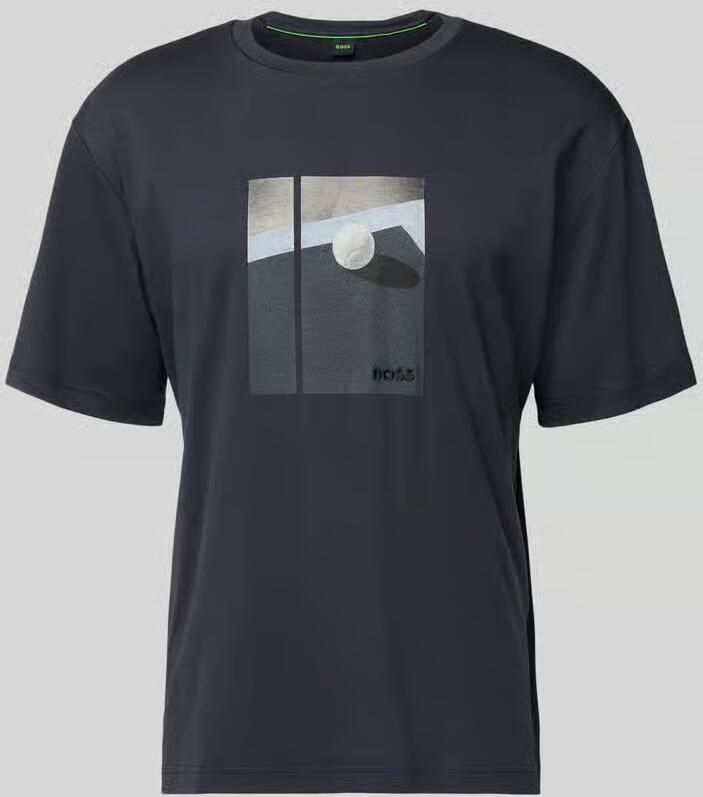 BOSS Green Relaxed fit T-shirt van puur katoen model 'JOIN' - Foto 2