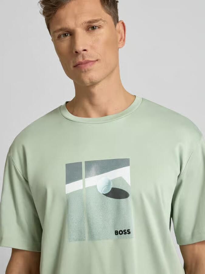 BOSS Green Relaxed fit T-shirt van puur katoen model 'JOIN'