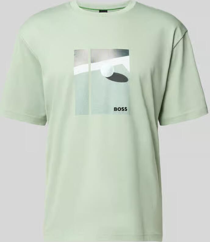 BOSS Green Relaxed fit T-shirt van puur katoen model 'JOIN' - Foto 2