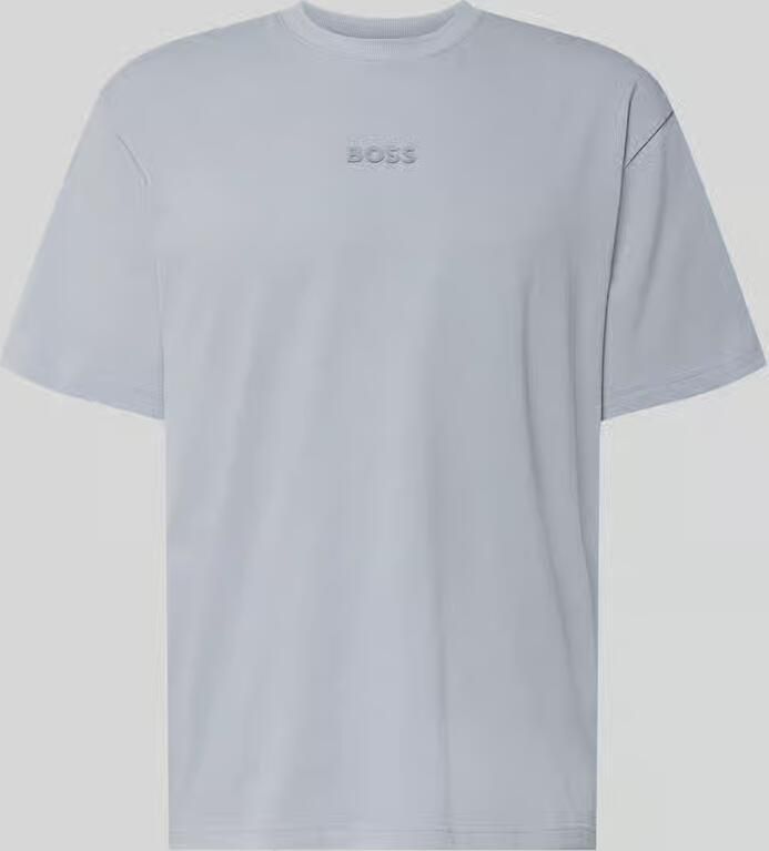 BOSS Green relaxed fit T-shirt van puur katoen model 'TEE 10' - Foto 6