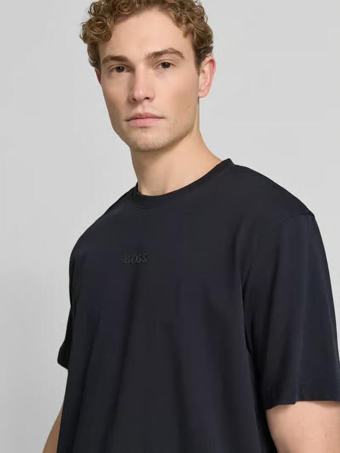 BOSS Green relaxed fit T-shirt van puur katoen model 'TEE 10' - Foto 3