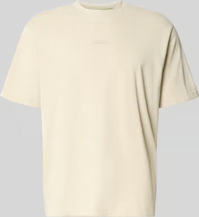 BOSS Green relaxed fit T-shirt van puur katoen model 'TEE 10' - Foto 4