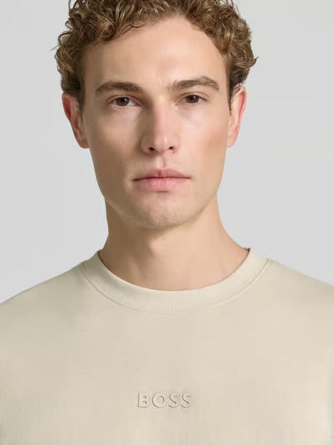 BOSS Green relaxed fit T-shirt van puur katoen model 'TEE 10' - Foto 2