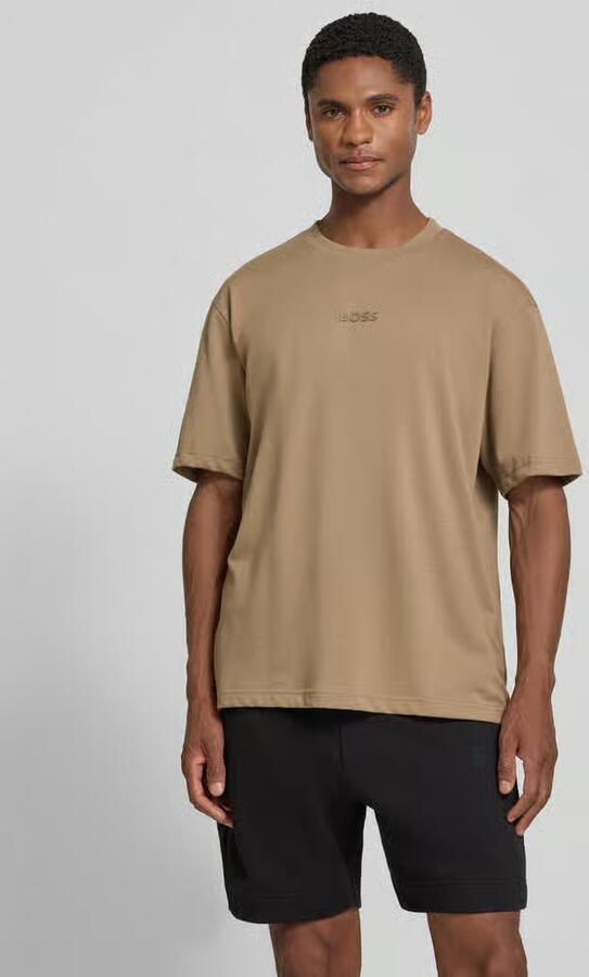 BOSS Green relaxed fit T-shirt van puur katoen model 'TEE 10' - Foto 3