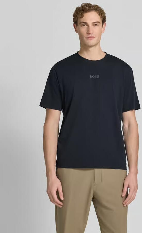 BOSS Green regular fit T-shirt van puur katoen model 'TEE 10' - Foto 7