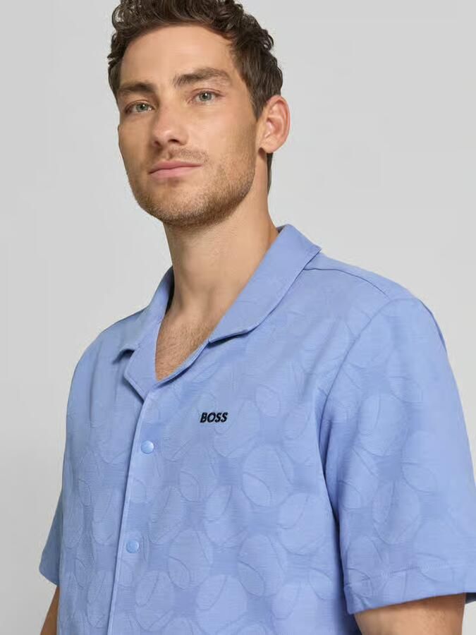 BOSS Green relaxed fit vrijetijdsoverhemd van katoenmix model 'ST_MEMBER'