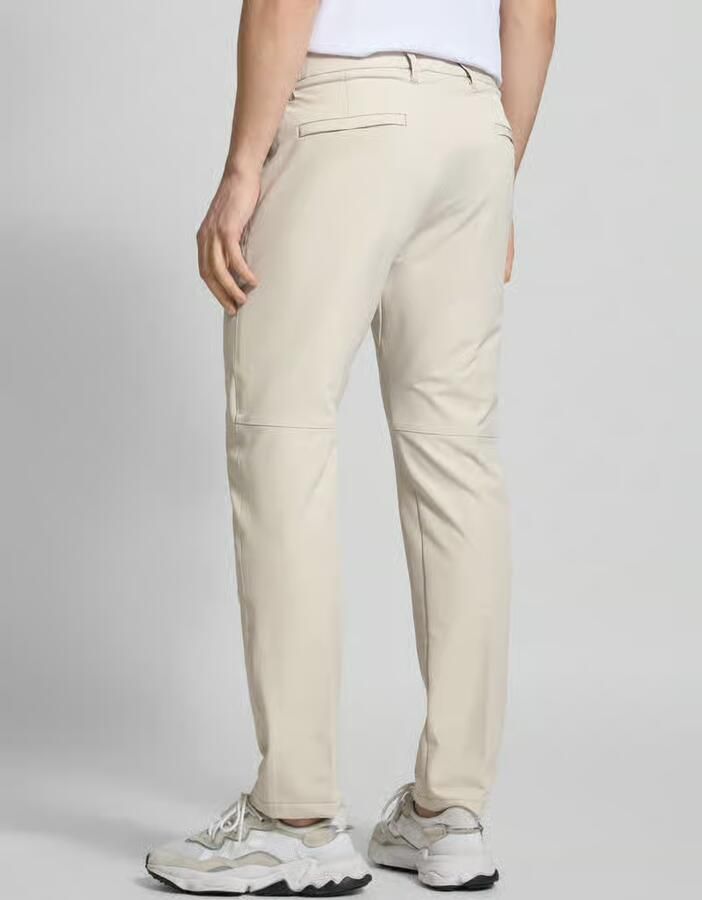 BOSS Green Slim fit broek met tunnelkoord model 'T_COMMUTER'