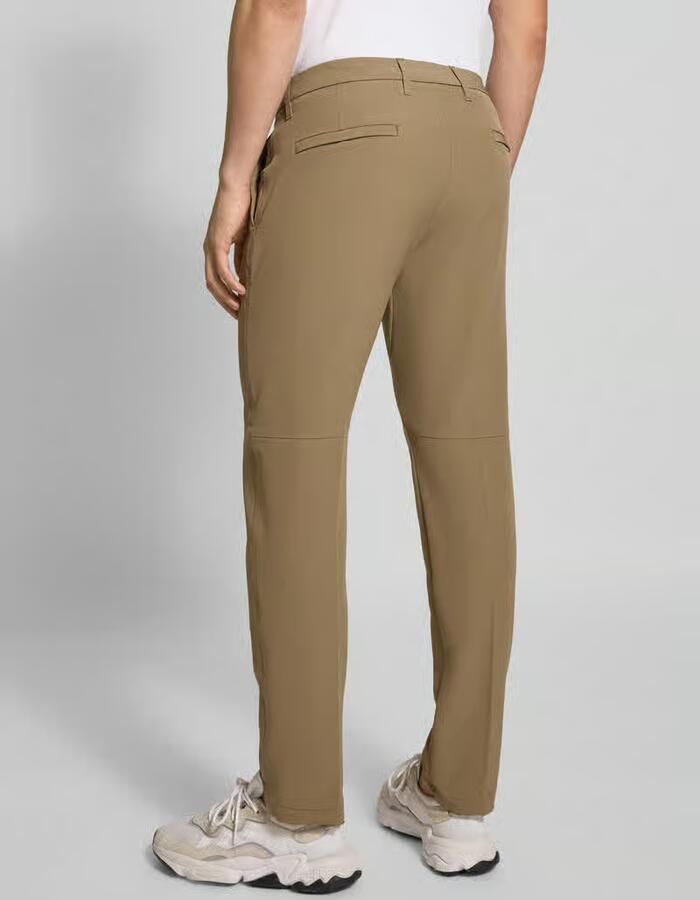 BOSS Green Slim fit broek met tunnelkoord model 'T_COMMUTER'