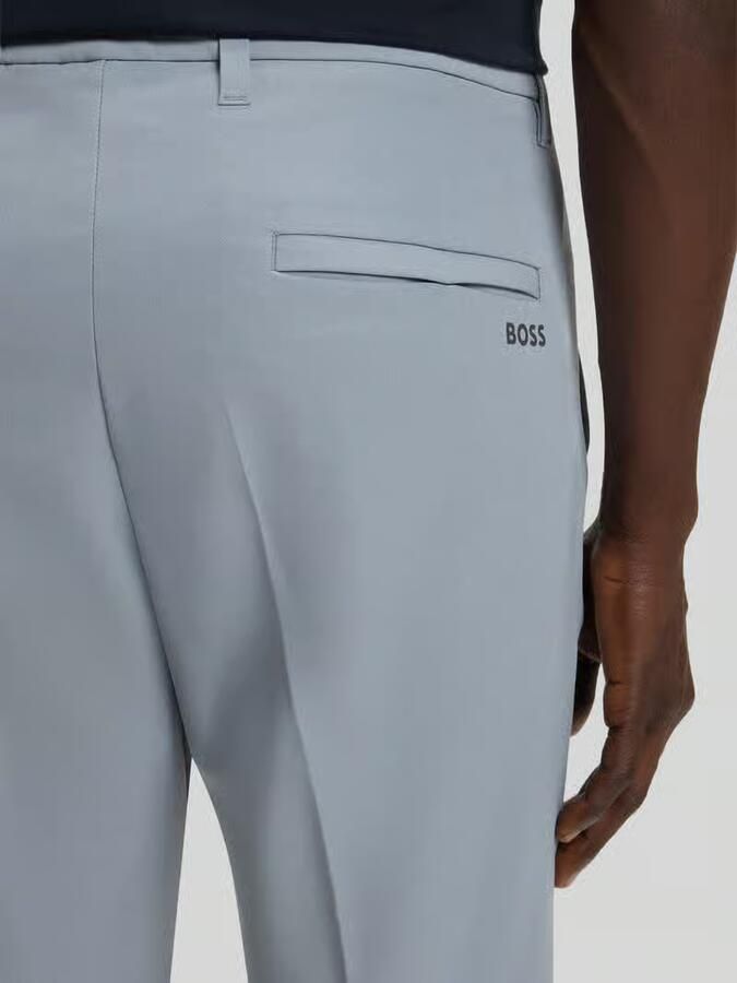 BOSS Green slim fit broek model 'T_COMMUTER-SLIM'