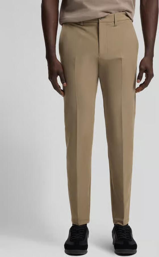 BOSS Green Slim fit broek met tunnelkoord model 'T_COMMUTER' - Foto 3