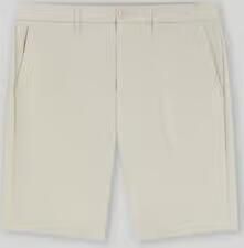 BOSS Green slim fit chino short met persplooien - Foto 2