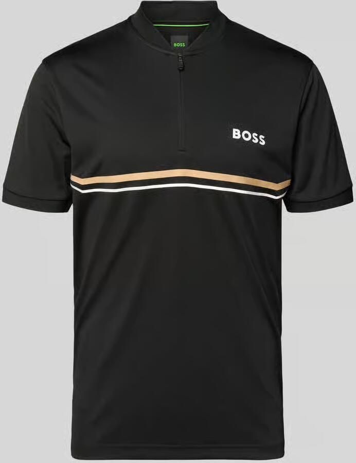BOSS Green Slim fit poloshirt met logoprint model 'TOC SPIN BODYMAPP 1027' - Foto 2