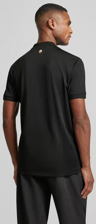 BOSS Green Slim fit poloshirt met logoprint model 'TOC SPIN BODYMAPP 1027' - Foto 3
