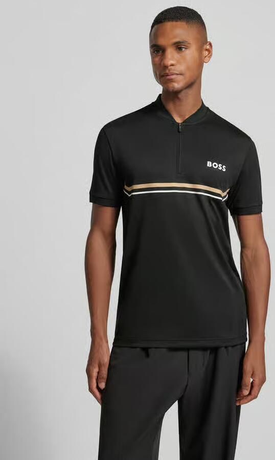 BOSS Green Slim fit poloshirt met logoprint model 'TOC SPIN BODYMAPP 1027' - Foto 2