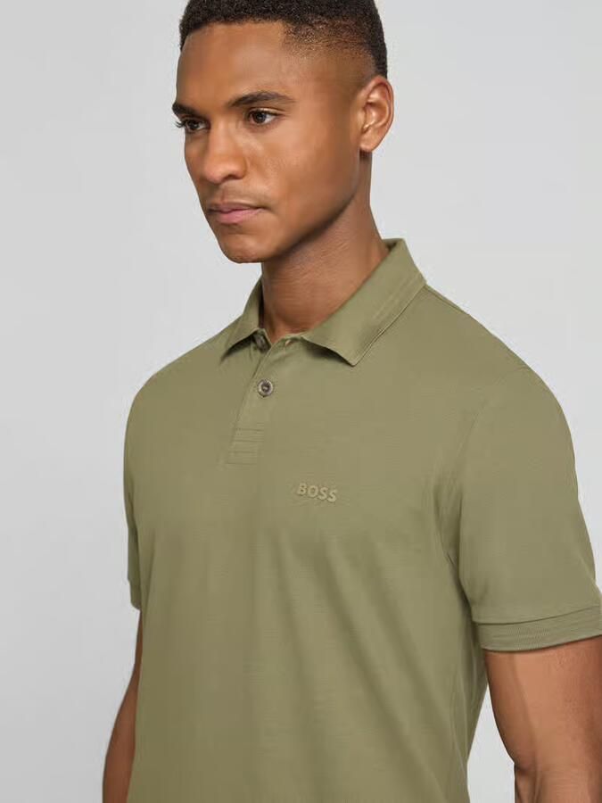 BOSS Green Slim fit poloshirt van puur katoen model 'PAUL'