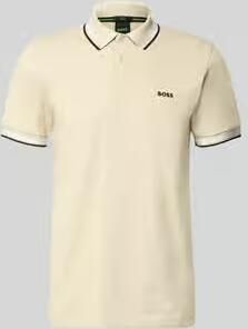 BOSS Green Slim fit poloshirt van puur katoen model 'PAUL' - Foto 2