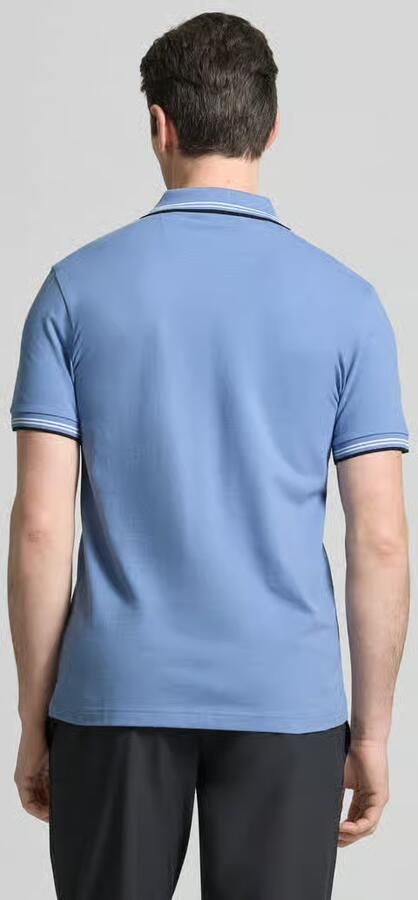 BOSS Green Slim fit poloshirt van puur katoen model 'PAUL' - Foto 2