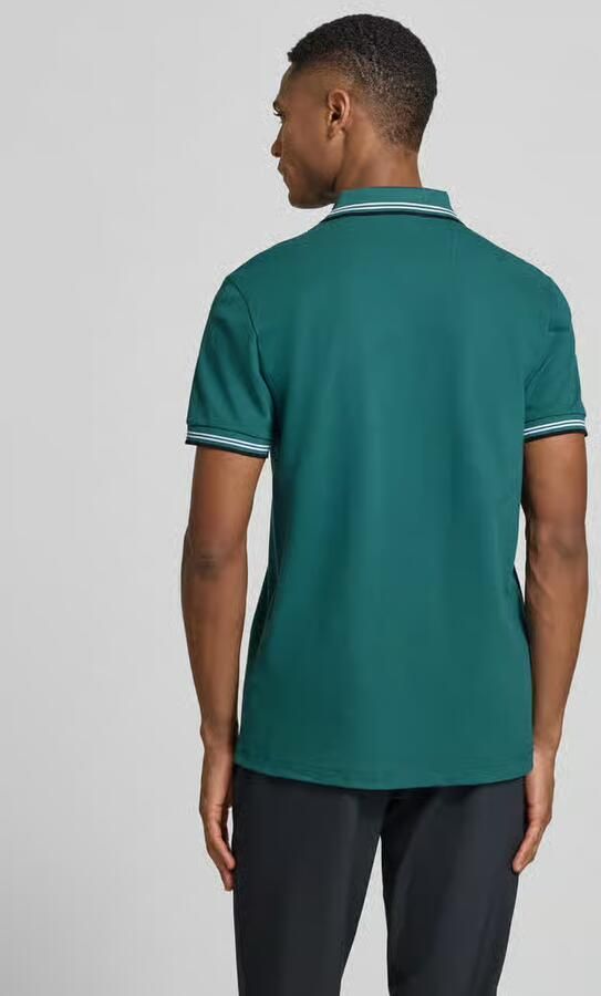 BOSS Green Slim fit poloshirt van puur katoen model 'PAUL' - Foto 2