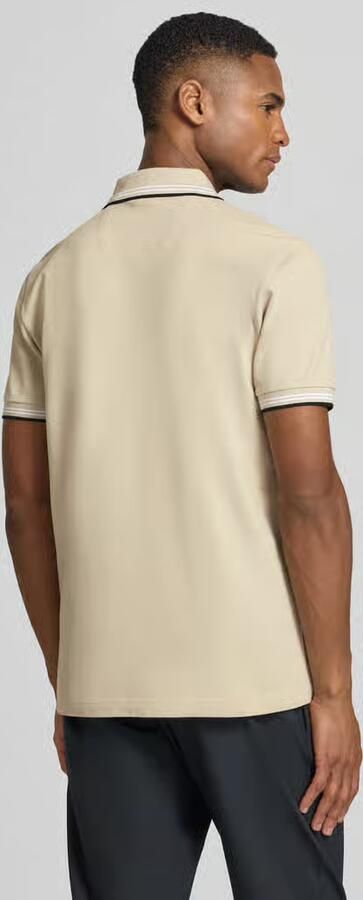 BOSS Green Slim fit poloshirt van puur katoen model 'PAUL' - Foto 4