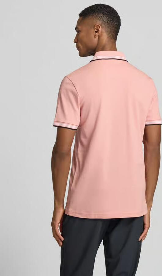 BOSS Green Slim fit poloshirt van puur katoen model 'PAUL' - Foto 4
