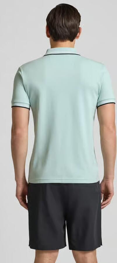 BOSS Green Slim fit poloshirt van puur katoen model 'PAUL' - Foto 3