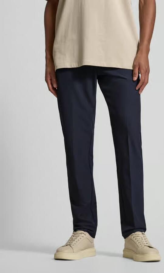 BOSS Green Stoffen broek met Franse steekzakken - Foto 3