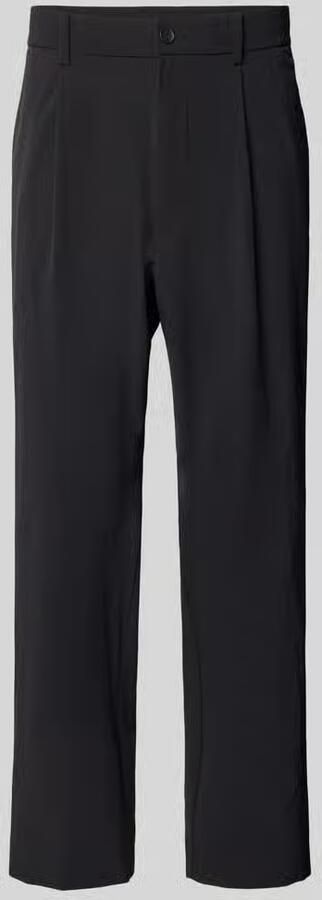 BOSS Green Straight leg stoffen broek met bandplooien model 'Way' - Foto 2