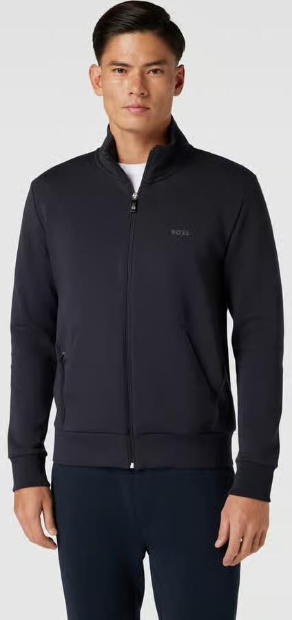 Hugo Boss Sportief Skaz Zwart Vest met Rits Black Heren - Foto 7