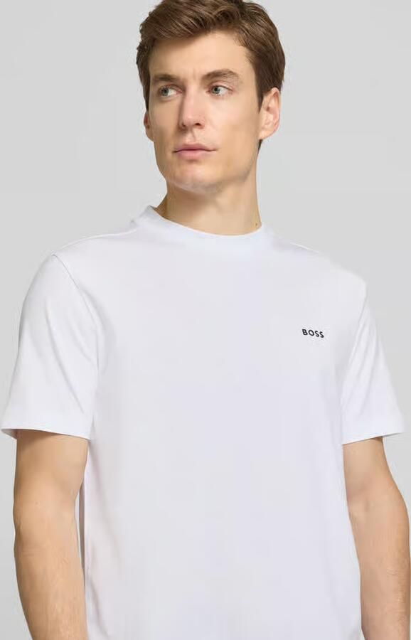 Boss Core T-Shirt White- Heren White - Foto 3