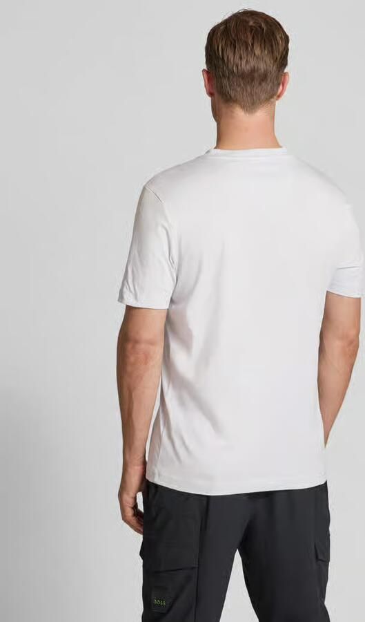 BOSS Green T-shirt met labelprint