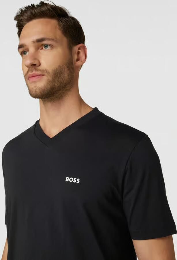 BOSS GREEN T-shirt Tee V met v-hals - Foto 5