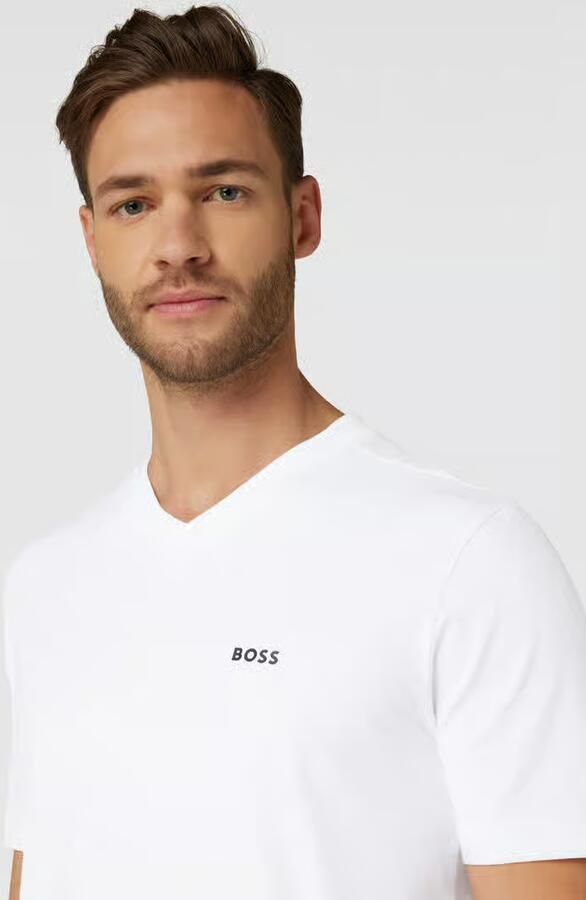 BOSS GREEN T-shirt Tee V met v-hals - Foto 8