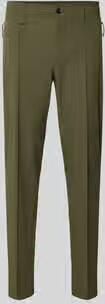 BOSS Green tapered fit broek met persplooien model 'PS SPIRIT 70'