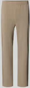 BOSS Green tapered fit broek met wafelstructuurpatroon model 'TERRACE'