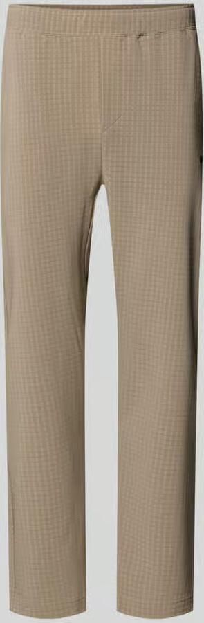 BOSS Green tapered fit broek met wafelstructuurpatroon model 'TERRACE' - Foto 2