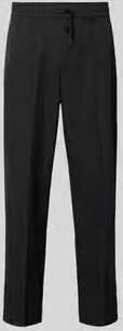 BOSS GREEN Geweven broek T Convert Elastische tailleband en trekkoord riemlussen pantalon
