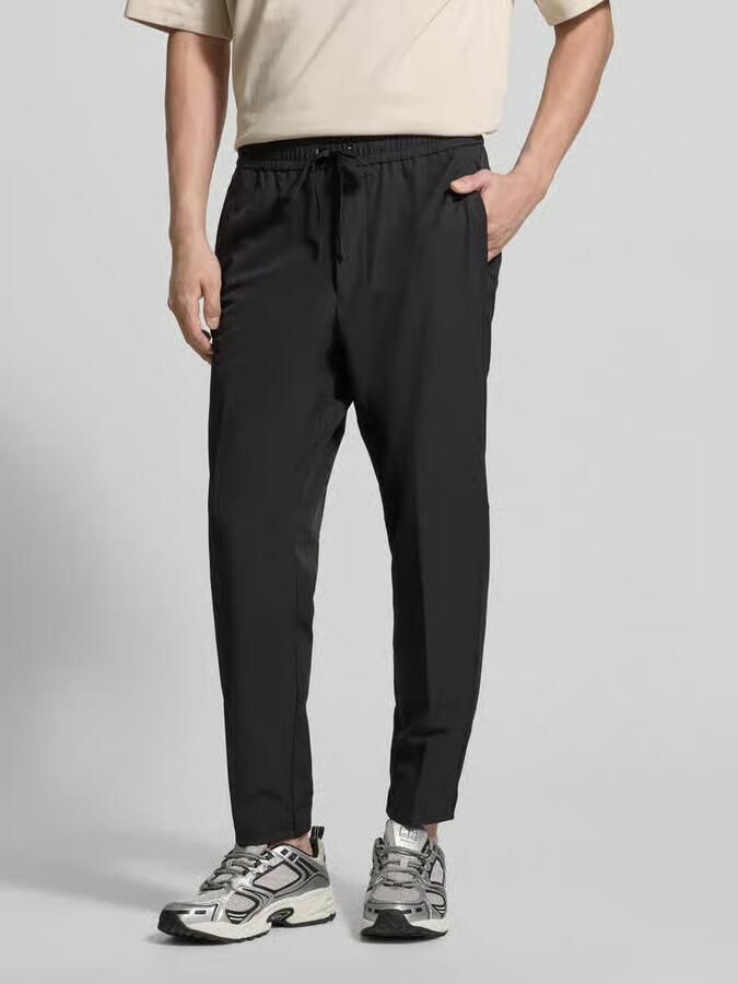 BOSS GREEN Stretchbroek T Flex met elastische tailleband en trekkoord stretchbroek businessbroek - Foto 3