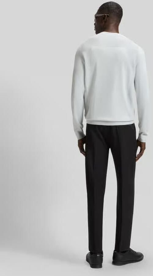 BOSS Green Taps toelopende plooibroek met half-elastische tailleband model 'CONVERT-PLEAT'