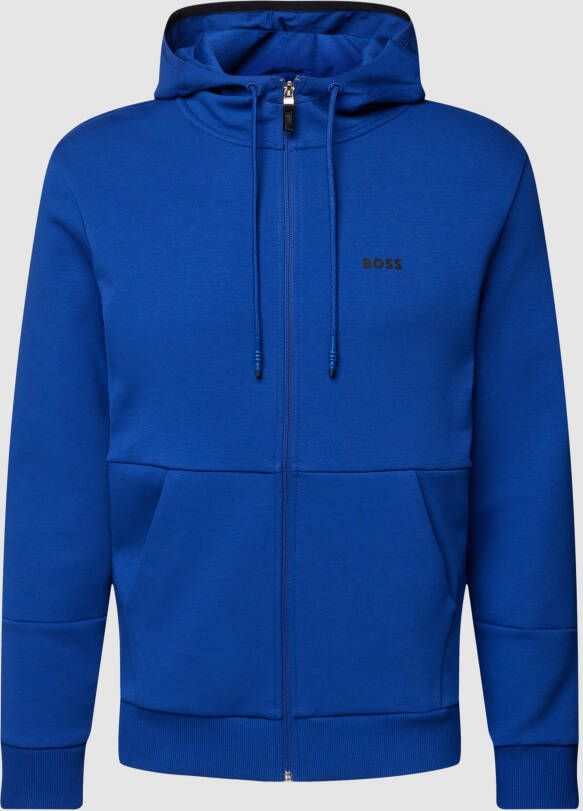 BOSS Green Sweatjack met capuchon model 'Saggy'