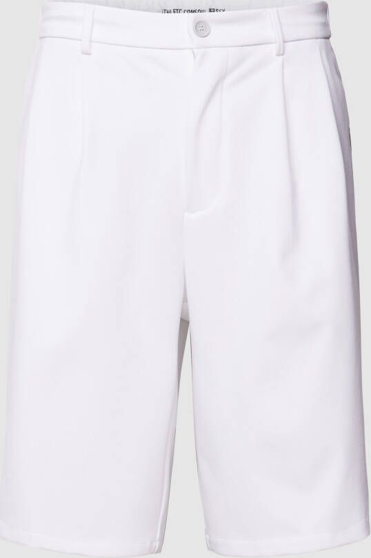 BOSS Green Sweatshorts met bandplooien model 'Hammer'