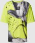 BOSS Green T-shirt met labelpatch model 'Timono Lotus' - Thumbnail 1