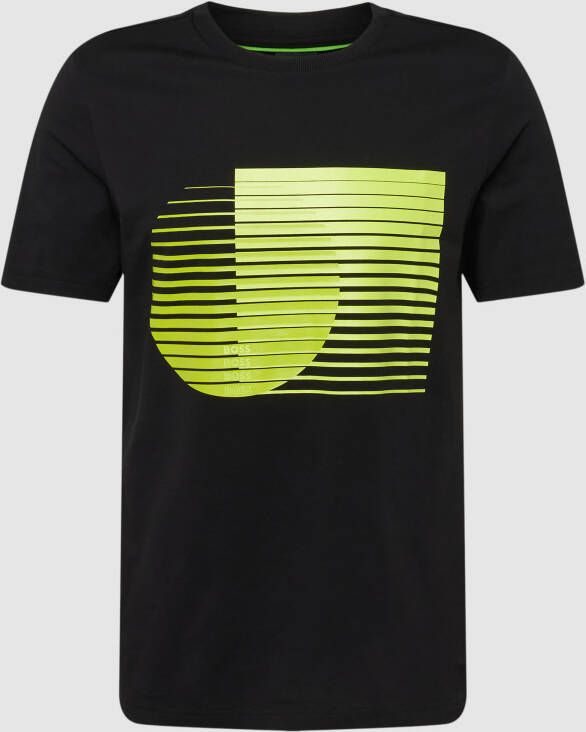 BOSS Green T-shirt met logoprint