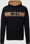 Hugo Boss Lichtgewicht katoenen hoodie met logo Black Heren - Thumbnail 1