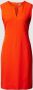 Boss Knielange jurk met V-hals model 'Duwa' - Thumbnail 1