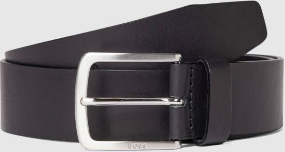 Boss Leren riem met doornsluiting model 'JOR'