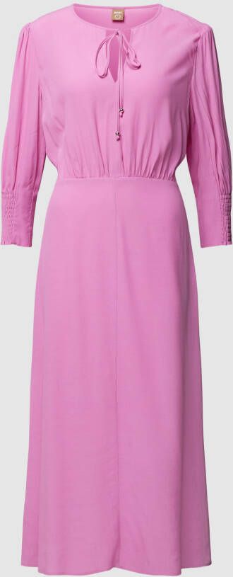 Boss Midi-jurk met V-hals model 'DAFLORI'
