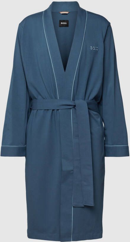 Boss Ochtendjas met labelprint model 'KIMONO'