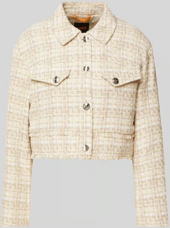 Boss Orange Blazer met franjes model 'Jafresi' - Foto 2