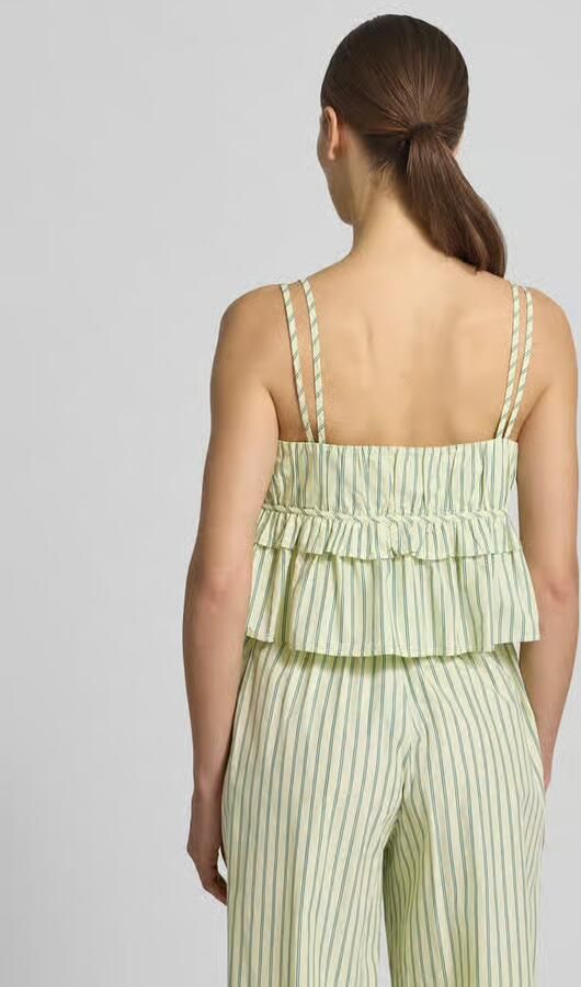 Boss Orange Blousetop met volants - Foto 2